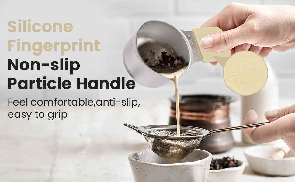 Magnetic Measuring Cups and Spoons Set-Heavy Duty 304 Stainless Steel Double Measurement Markings,BPA-Free,Set of 16 with Leveler for Measuring Dry and Liquid Ingredients(Cocoon)